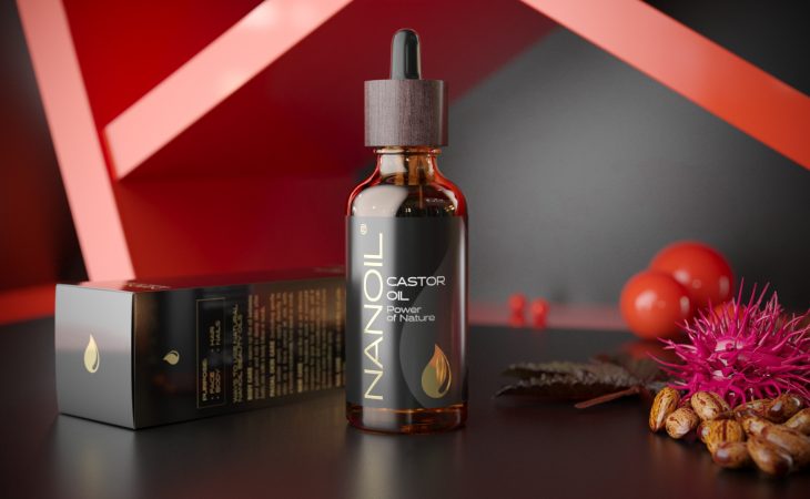 Orgânico óleo de rícino